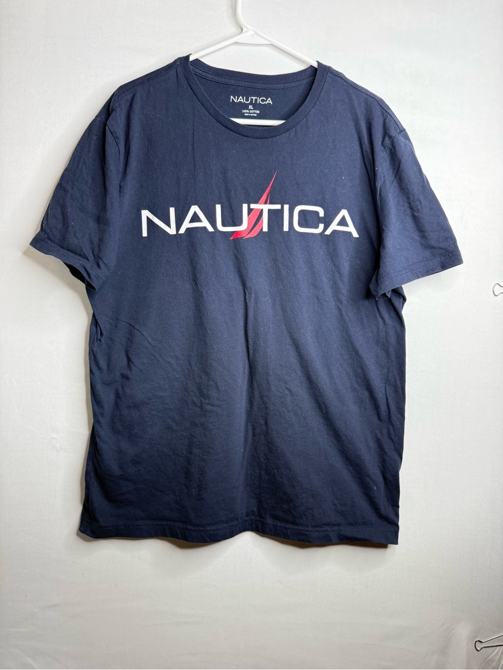 navy blue men's t-shirt from the Nautica brand XL A7 361